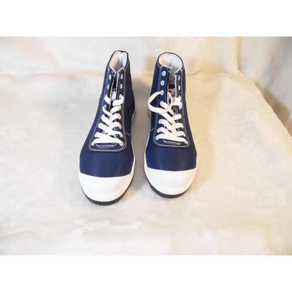 Avenger Work Boots Mens 7 Blue Slip Resistant Steel Toe High Top NWOT - Picture 5 of 9